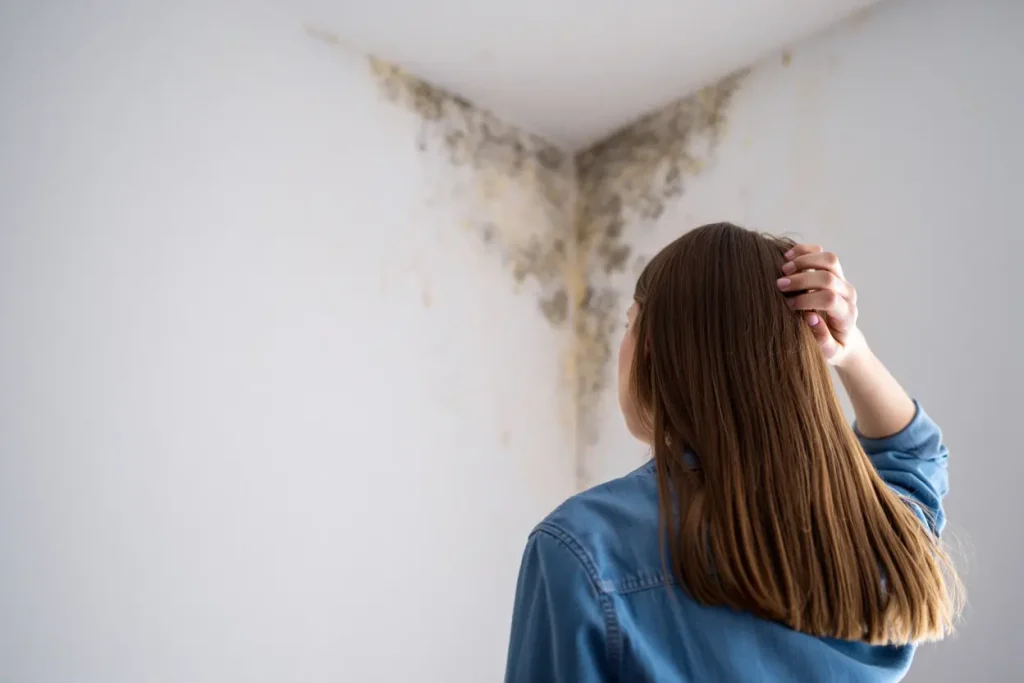 moisissure mur chambre