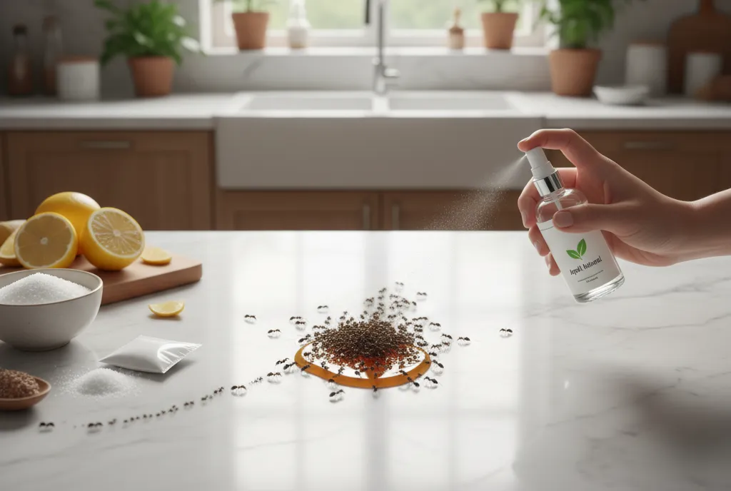 comment se débarrasser des fourmis