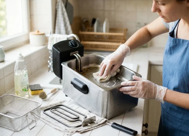 comment nettoyer une friteuse