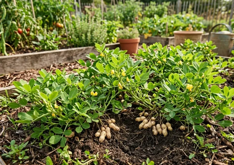 comment poussent les cacahuètes