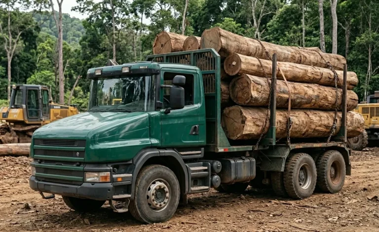 prix d'un camion de grumes de bois