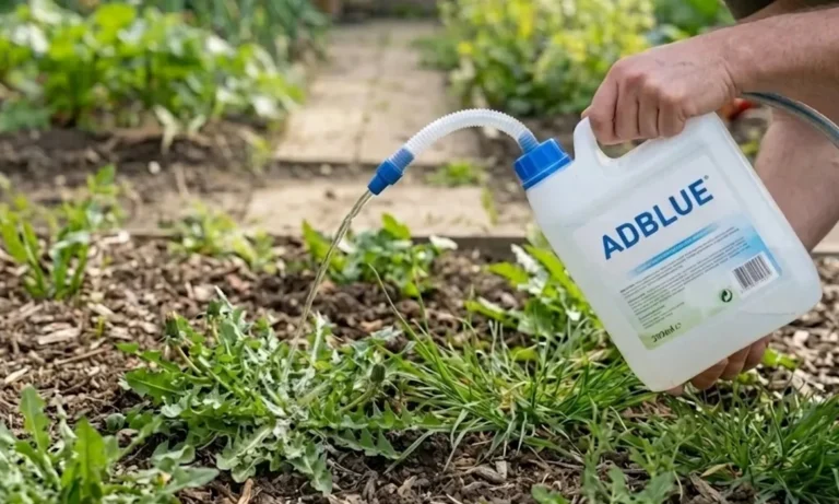 utiliser l'adblue comme désherbant