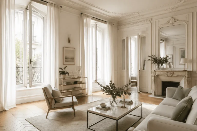 Comment habiller les fenêtres d'un appartement parisien