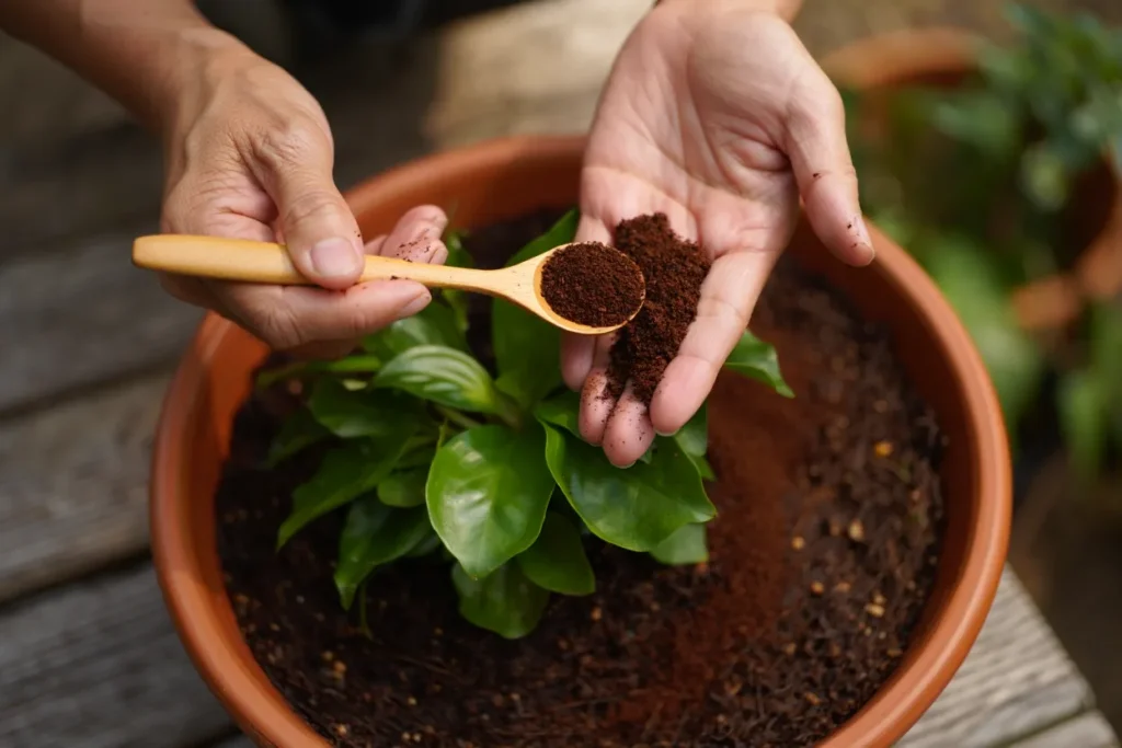 quelle plante n'aime pas le marc de café