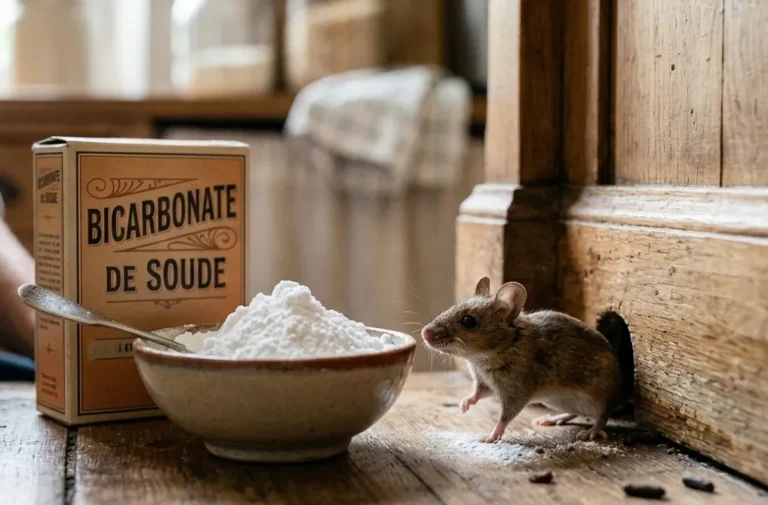se débarrasser des souris avec du bicarbonate de soude