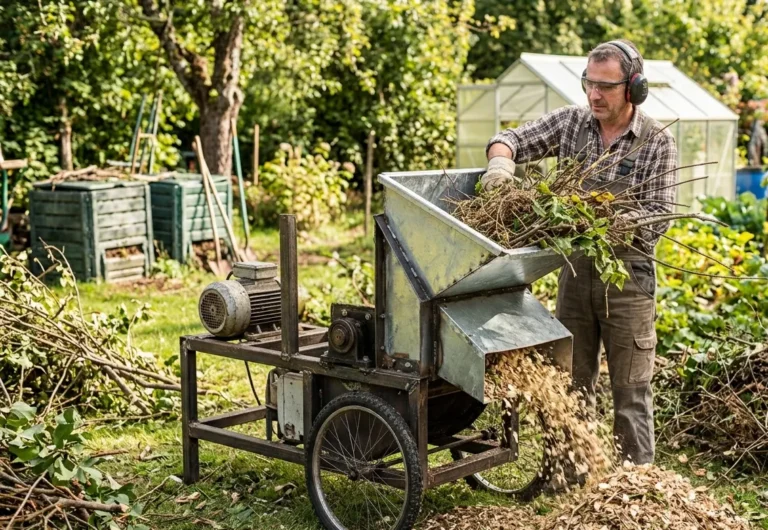broyeur de végétaux maison