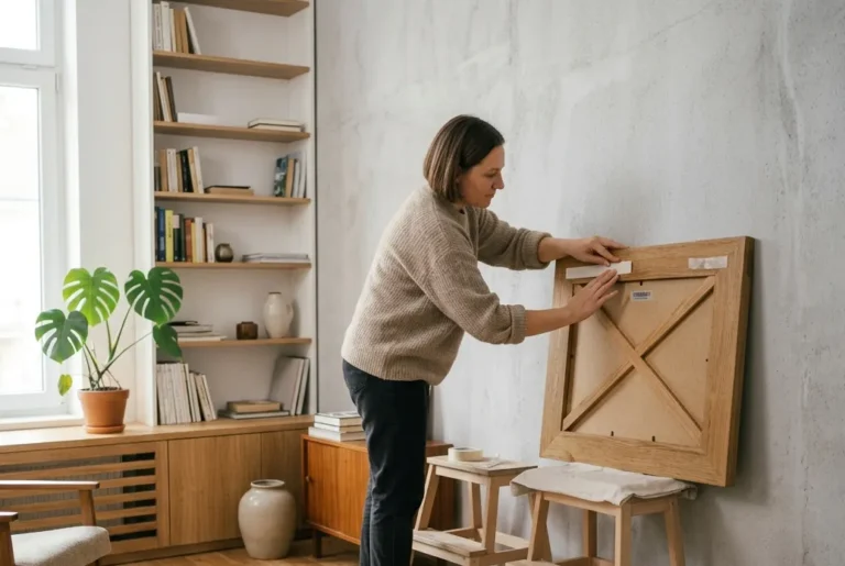 fixer objet lourd sans percer