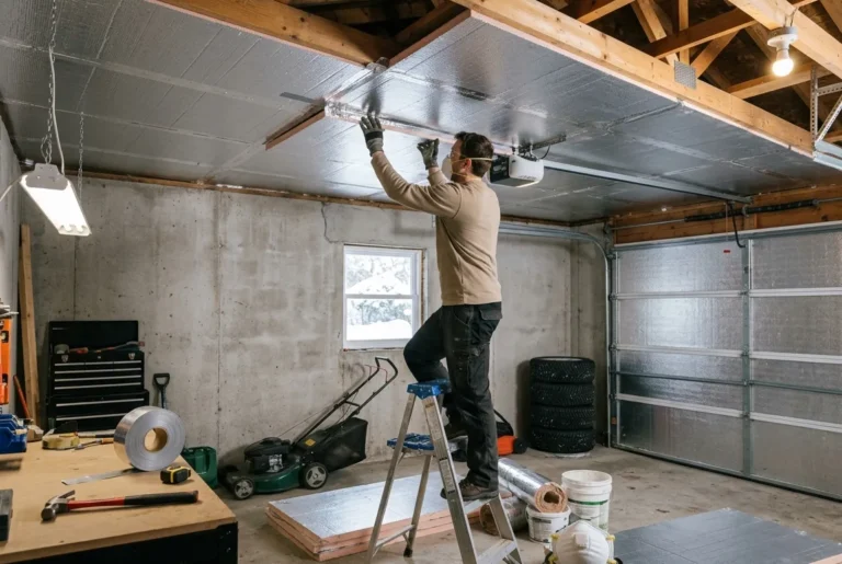 isoler plafond garage